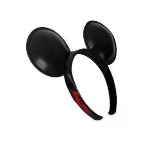 Mickey Mouse Simulated Leather Ear Headband